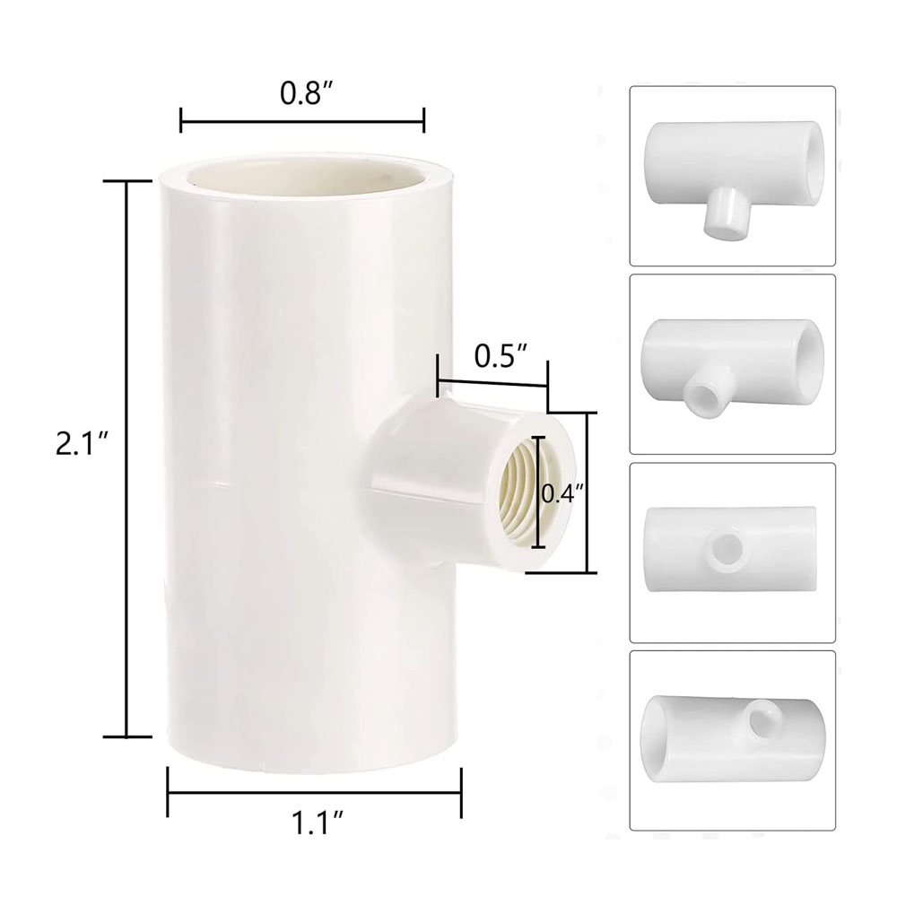 Chicken Waterer PVC Tee Fittin - Chicken Nipple Drinker 评论和价格