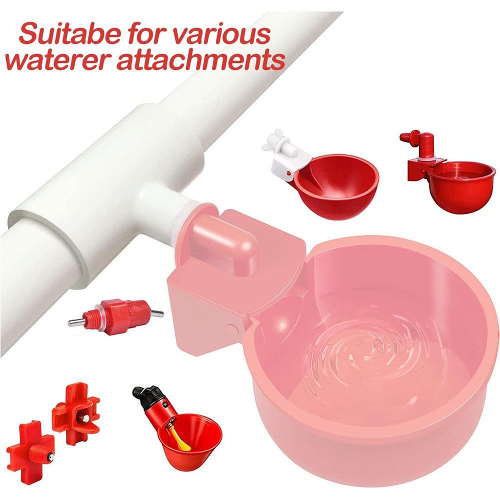 Chicken Waterer PVC Tee Fittin - Chicken Nipple Drinker 评论和价格