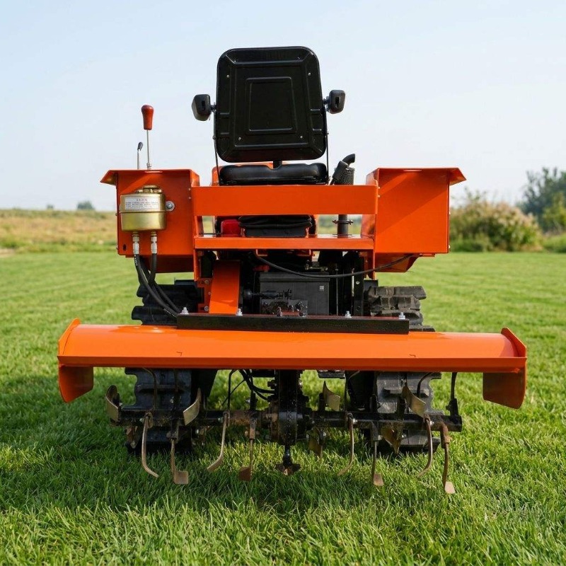Crawler 4WD Rotary Tiller 35HP - Farming Agriculture Equipment 评论和价格