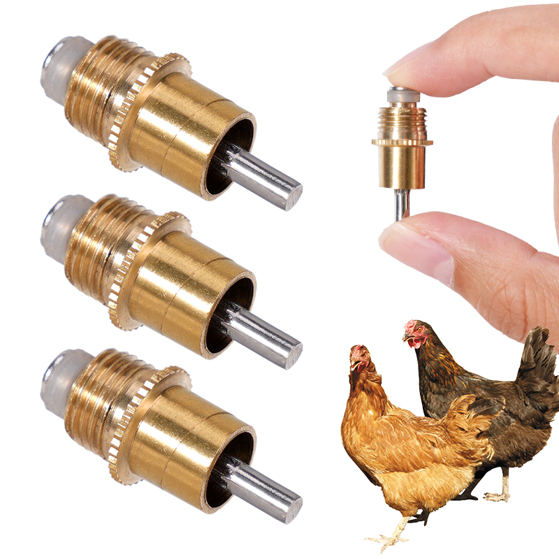 20pcs Brass Poultry Nipple Dri - Chicken Nipple Drinker 评论和价格